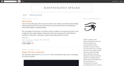 Desktop Screenshot of harpocratesspeaks.com
