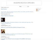 Tablet Screenshot of harpocratesspeaks.com